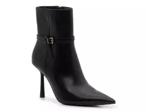 Ботинки женские Steve Madden Carolina на тонком каблуке, черный