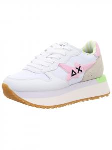 Белые низкие кеды Sun68