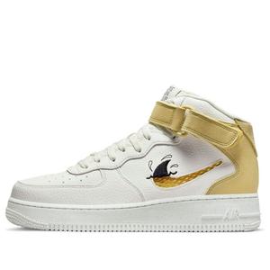 Кроссовки air force 1 mid '07 lv8 next nature 'sun club - white shark's fin' Nike, белый