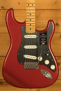 Fender American Ultra II Stratocaster - Клен - Зловещий красный