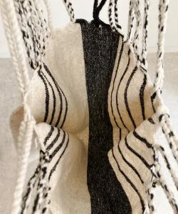 Сумка-гамак Moon Bird/ручной работы из шерсти (S), цвет Stripe/Natblk-A
