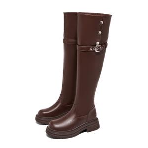 Сапоги женские выше колена D:FUSE SCANDINAVIA, Brown