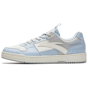 Кроссовки для скейтбординга Street Naughty женские с низким верхом цвета слоновой кости/серого/небесно-голубого цвета Anta