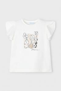 Детская футболка Mayoral, бежевый