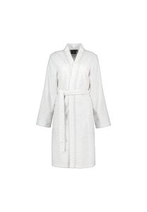 Халаты женские структура кимоно 1214 бело-серебристый - 76 Cawö, серый