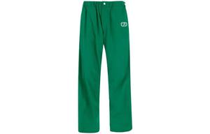 Valentino Повседневные брюки мужские зеленые