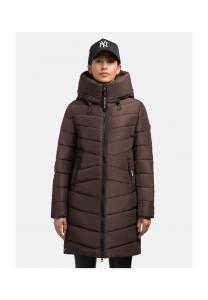 Стеганое пальто pluz-ym Khujo, коричневый