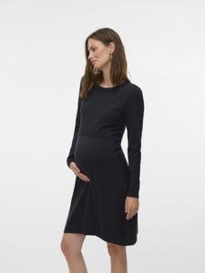 Платье MAMALICIOUS MONICA JUNE DRESS , Dark Grey Melange/Mottled Dark Grey