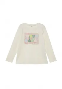 Топ с длинными рукавами S.Oliver, Creme
