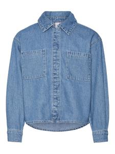 Vero Moda Girl Блузка 'MAVISE' в синем дениме