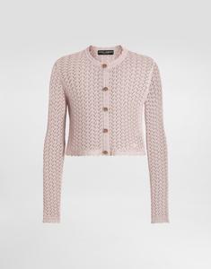 Кардиган из вискозы DOLCE & GABBANA, розовый