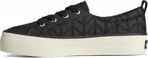 Женские кроссовки Sperry Crest Vibe на платформе, черный