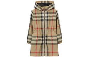Детское пальто Burberry, цвет Brown
