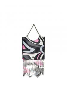 Сумка через плечо PUCCI Marmo-print, складная, черный