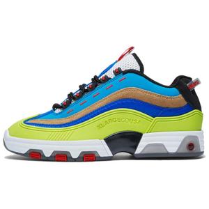 DC Shoes XLARGE x LEGACY OG низкие повседневные кроссовки мужские blue green