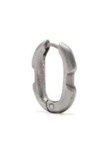 Серебряная единичная серьга Deco Parts of Four, серебряный