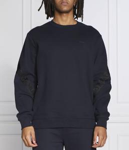 Свитер дитрон Regular fit Hugo, синий