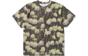Thisisneverthat Футболка Blurred Flower Tee Multi Unisex желтая