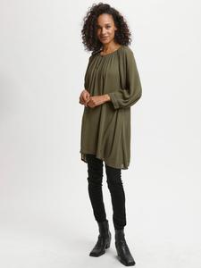 Топ-туника KAFFE Amber Regular, Виноградный лист