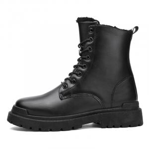 CariteSport Мужские ботинки Martin черные без подкладки, цвет Black Unlined