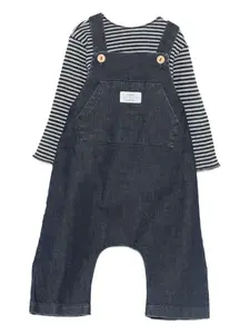 Джинсовые комбинезоны (набор из двух) TEDDY & MINOU, синий