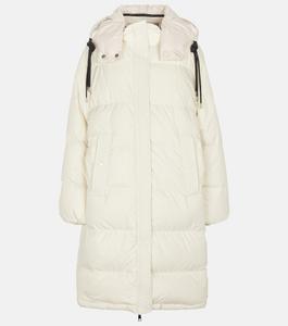 Пуховик Erysimum с капюшоном MONCLER, белый