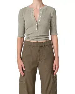 Футболка-Поло с коротким рукавом Nali Citizens Of Humanity, зеленый