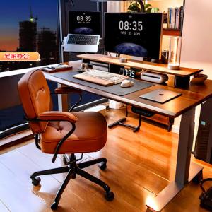 Кожаное кресло SIHOO L3 эргономичное компьютерное офисное для учебы Retro Brown Genuine Leather [Style]