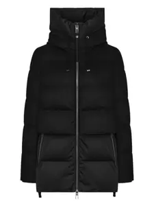 Стеганое пальто Duno, черный