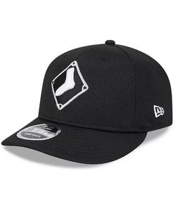 Мужская черная бейсболка Chicago White Sox 2024 Batting Practice Low Profile 9FIFTY Snapback New Era