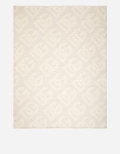 Одеяло из шерсти, шелка и кашемира DOLCE & GABBANA, мультиколор