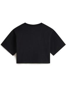 Рубашка "W Salton Relax Crop Ss" черного цвета Vans