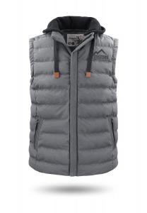 Мужской зимний стеганый жилет Nanaimo normani, серый