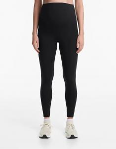 Леггинсы для беременных Oysho Comfortlux 65 см черного цвета