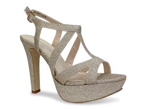 Сандалии Queenie Touch Ups by Benjamin Walk на платформе, золотой металлик