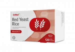 Dr. Max Red Yeast Rice Monakolin 120 таблеток Управление уровнем холестерина