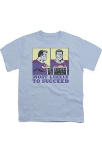 Футболка с коротким рукавом для детей "Супермен" Gildan, светло-голубой