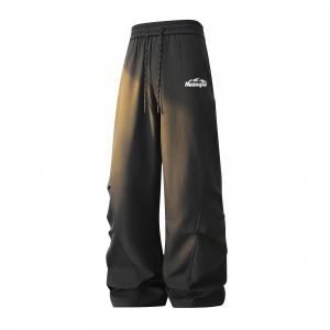 Кargo-брюки Unisex утепленные с флисовой подкладкой HUANQIU, черный fleece-lined