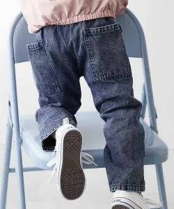 Рабочие джинсовые брюки с карманами для работы с химическими веществами, длинные джинсовые брюки 2025AW Devirock, цвет 001-Chemical Navy