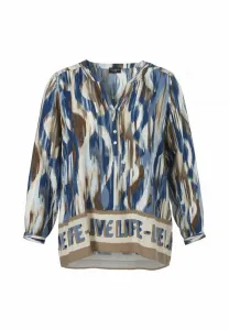 Блузка schlupf mit с принтом Via Appia Due, Mehrfarbig