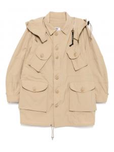 Военное пальто Junya Watanabe MAN, нейтральный