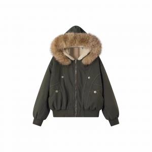 Пуховик Unisex NEVER RULE, army зеленый