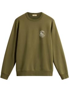 Толстовка Woolrich с графическим принтом, зеленый