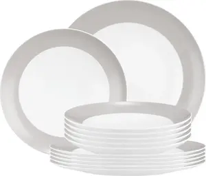 Набор столовых приборов Liberty Pure Colors, 12 предметов, цвет "Новый серый" Seltmann Weiden