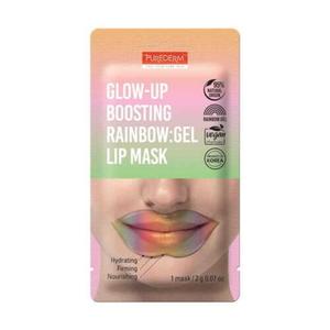 Маска для губ Glow-Up Boosting Rainbow Vegan Hydrogel Lip Mask 2 г Assorted