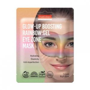 Маска для глаз с гидрогелем Glow-Up Boosting Rainbow Vegan 8 г Assorted