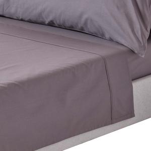 Простыня Homescapes темно-серый, 270/300 см