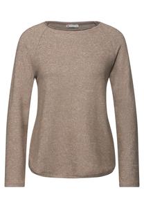 Рубашка STREET ONE, Mottled Brown