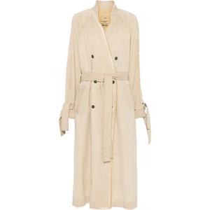 UMA WANG Двубортный приталенный жилет, Sandy Beige