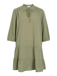 VILA Платье-рубашка 'VIPetra' в оливковом цвете